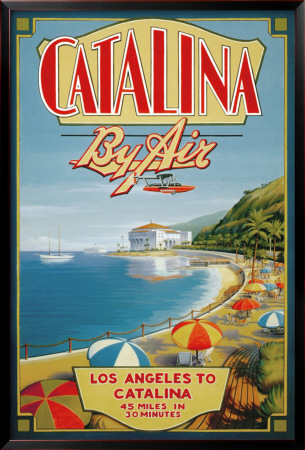 Catalina By Air by Kerne Erickson Pricing Limited Edition Print image