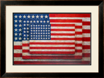 Three Flags, 1958 by Jasper Johns Pricing Limited Edition Print image