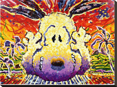 Peanuts: Snoopy, Nobody Barks In L.A. by Tom Everhart Pricing Limited Edition Print image