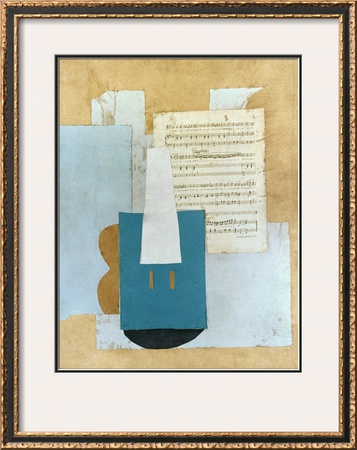 Picasso: Violin, 1912 by Pablo Picasso Pricing Limited Edition Print image