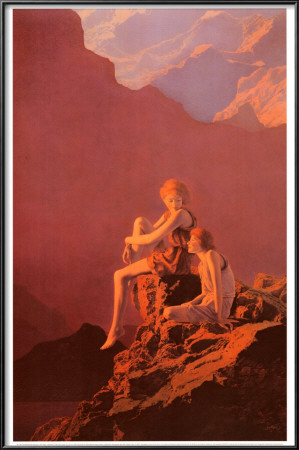 Contentment, 1927 by Maxfield Parrish Pricing Limited Edition Print image