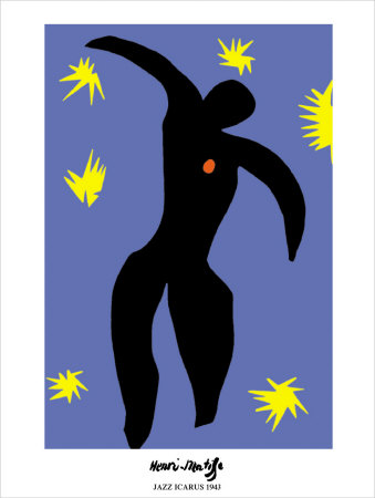 Icarus From Jazz, 1943 by Henri Matisse Pricing Limited Edition Print image