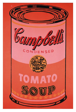 Campbell's Soup Can, C.1965 (Orange) by Andy Warhol Pricing Limited Edition Print image