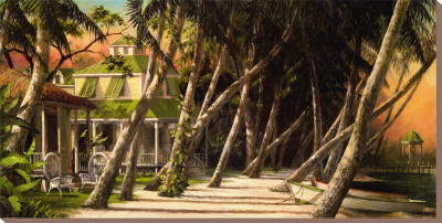 Island House by Art Fronckowiak Pricing Limited Edition Print image