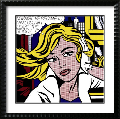 M-Maybe, C.1965 by Roy Lichtenstein Pricing Limited Edition Print image