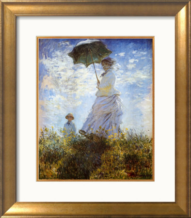 Madame Monet And Her Son by Claude Monet Pricing Limited Edition Print image