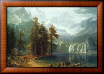 Sierra Nevada In California by Albert Bierstadt Pricing Limited Edition Print image