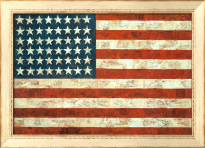 Flag, 1954 by Jasper Johns Pricing Limited Edition Print image