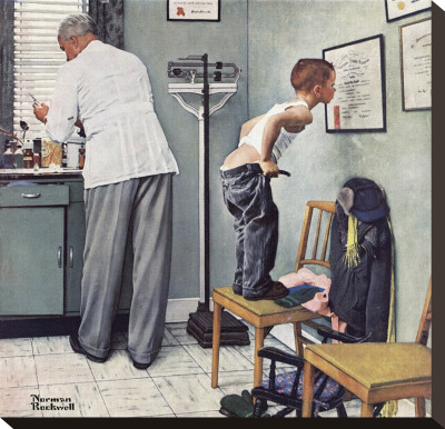 Before The Shot by Norman Rockwell Pricing Limited Edition Print image