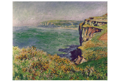 The Cliff At Varengeville, C.1882 by Claude Monet Pricing Limited Edition Print image