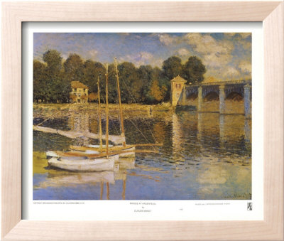 Bridge At Argenteuil by Claude Monet Pricing Limited Edition Print image