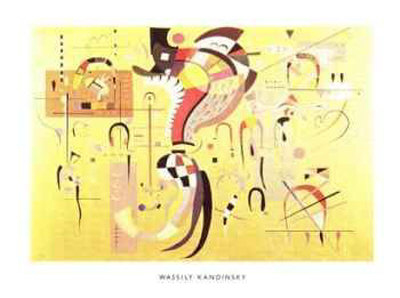 Accompanied Centre by Wassily Kandinsky Pricing Limited Edition Print image