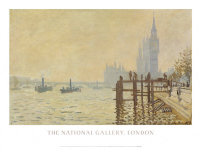 Thames Below Westminster by Claude Monet Pricing Limited Edition Print image