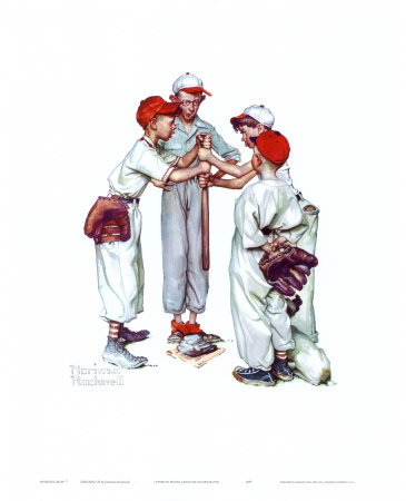Choosin' Up by Norman Rockwell Pricing Limited Edition Print image