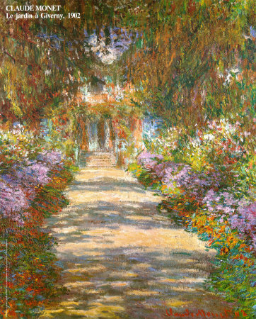 Garden In Giverny by Claude Monet Pricing Limited Edition Print image