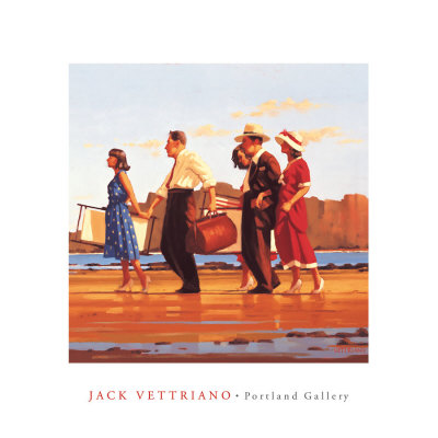 Oh Happy Days by Jack Vettriano Pricing Limited Edition Print image