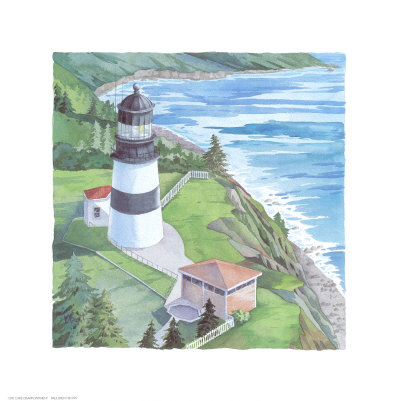 Cape Disappointment Lighthouse by Paul Brent Pricing Limited Edition Print image