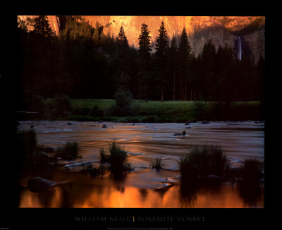 Yosemite Sunset by William Neill Pricing Limited Edition Print image