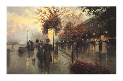 Sur Les Quais by Christa Kieffer Pricing Limited Edition Print image