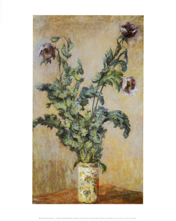 Purple Poppies by Claude Monet Pricing Limited Edition Print image