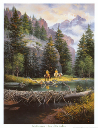 Lure Of The Rockies by Jack Sorenson Pricing Limited Edition Print image