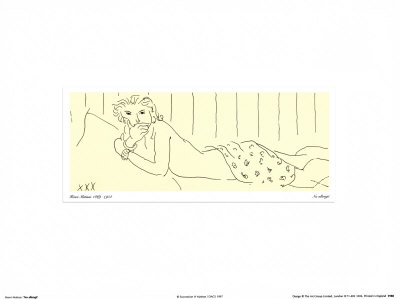 Nu Allonge by Henri Matisse Pricing Limited Edition Print image