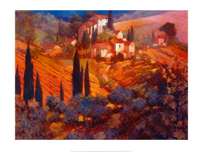 View From San Gimignano by Philip Craig Pricing Limited Edition Print image