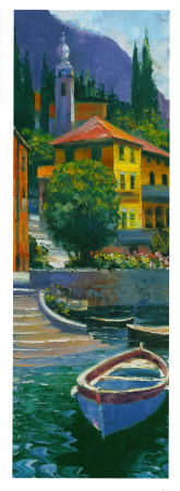 Lake Como Crossing Panel I by Howard Behrens Pricing Limited Edition Print image