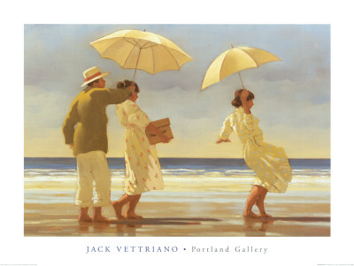 The Picnic Party by Jack Vettriano Pricing Limited Edition Print image