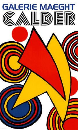 Triangles Et Spirales, 1973 by Alexander Calder Pricing Limited Edition Print image