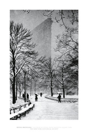 Flatiron Building From Madison Square Park by Tom Browning Pricing Limited Edition Print image