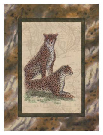Cheetahs by Janet Kruskamp Pricing Limited Edition Print image
