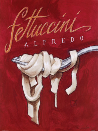Fettuccini Alfredo by Darrin Hoover Pricing Limited Edition Print image