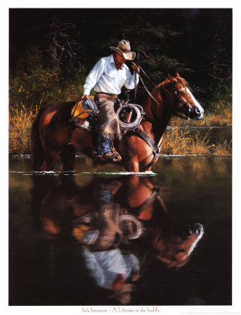 Lifetime In The Saddle by Jack Sorenson Pricing Limited Edition Print image