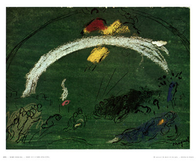 Noah And The Rainbow by Marc Chagall Pricing Limited Edition Print image