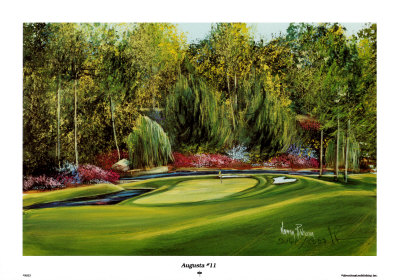 Augusta, 11Th Hole by Nancy Raborn Pricing Limited Edition Print image