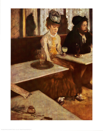 L'absinthe by Edgar Degas Pricing Limited Edition Print image