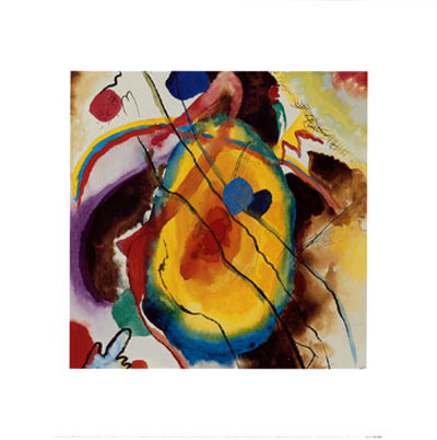 Study For A Panel by Wassily Kandinsky Pricing Limited Edition Print image