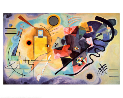 Gelb Rot Blau by Wassily Kandinsky Pricing Limited Edition Print image