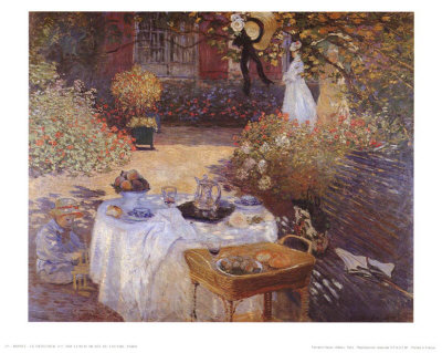 The Lunch by Claude Monet Pricing Limited Edition Print image