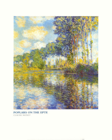 Poplars On Epte by Claude Monet Pricing Limited Edition Print image