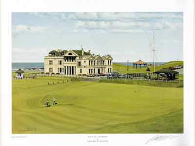 The Royal And Ancient Golf Club Of Saint Andrews by Graeme Baxter Pricing Limited Edition Print image