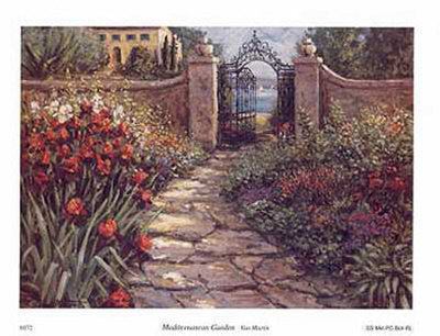 Mediterranean Garden by Van Martin Pricing Limited Edition Print image