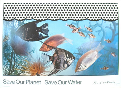 Save Our Planet, Save Our Water by Roy Lichtenstein Pricing Limited Edition Print image