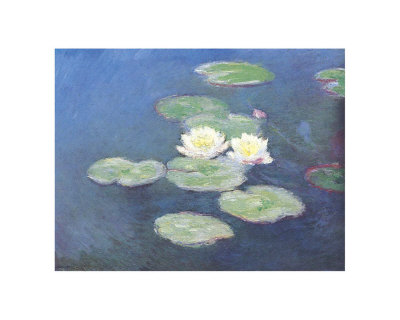 Nympheas Effet Du Soir by Claude Monet Pricing Limited Edition Print image