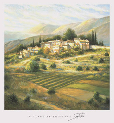 Village At Trigance by Joe Sambataro Pricing Limited Edition Print image