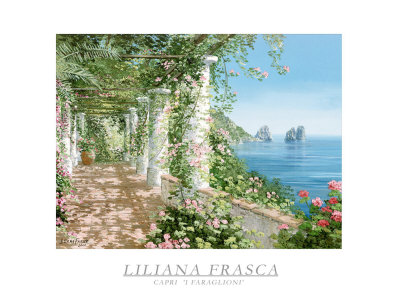 Capri Faraglioni by Liliana Frasca Pricing Limited Edition Print image