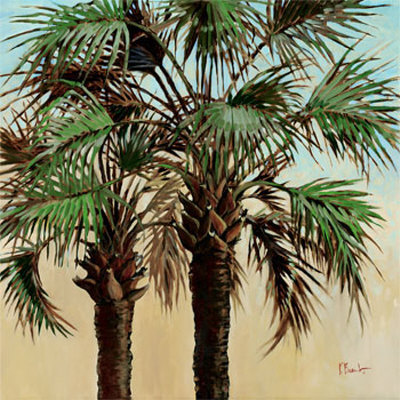 Twin Palms by Paul Brent Pricing Limited Edition Print image