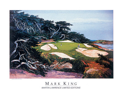 Seaside Golf by Mark King Pricing Limited Edition Print image