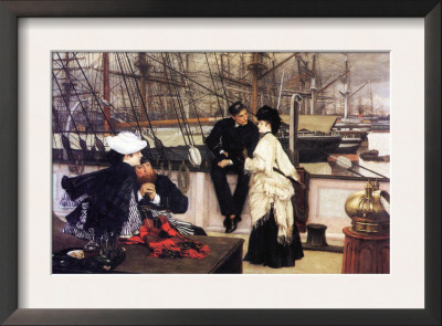 The Captain And His Girl by James Tissot Pricing Limited Edition Print image